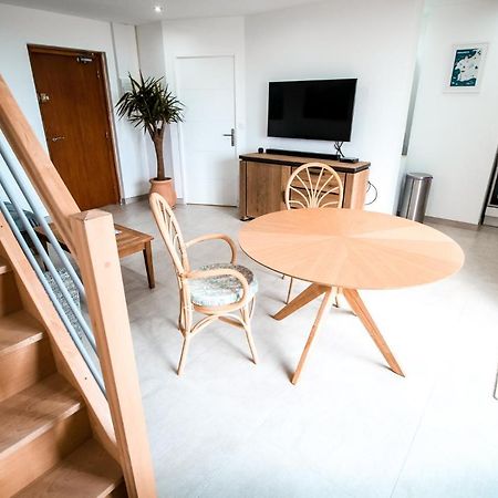 Appart-Duplex Vue Mer Panoramique Balcon & Piscine Proche Commerce Penmarcʼh المظهر الخارجي الصورة