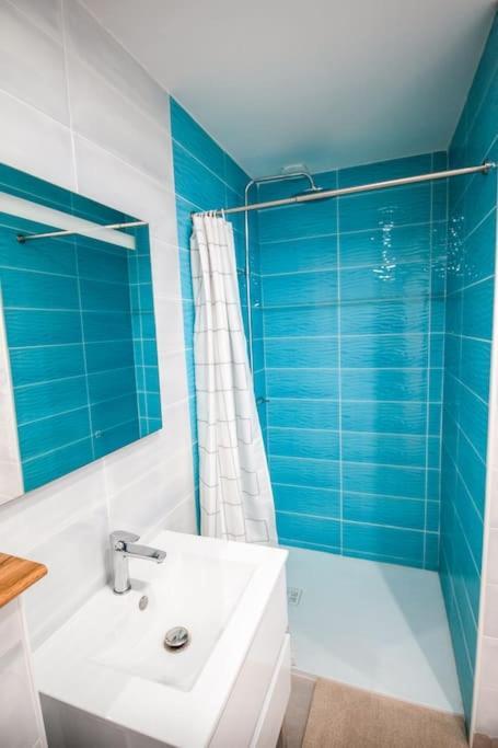 Appart-Duplex Vue Mer Panoramique Balcon & Piscine Proche Commerce Penmarcʼh المظهر الخارجي الصورة