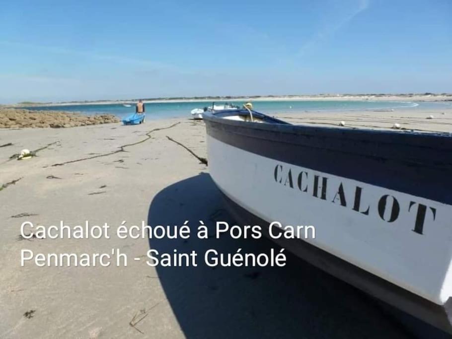 Appart-Duplex Vue Mer Panoramique Balcon & Piscine Proche Commerce Penmarcʼh المظهر الخارجي الصورة